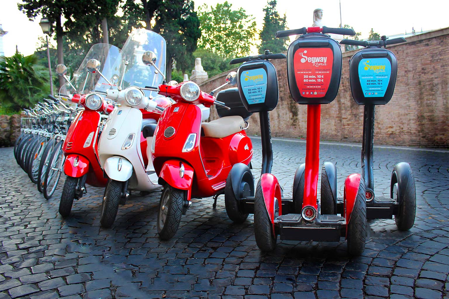 Vespa Bike Rental In Rome Center Best Price Book Now